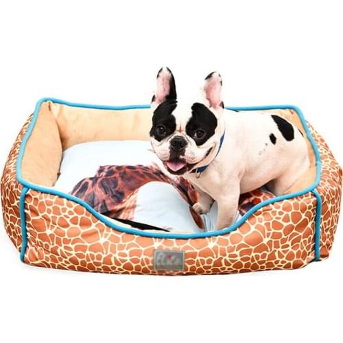 High Quality Classical Pet Mat Fashion Dog House Fleece Warm Kennel Plush Beds Plaid Mat for Cat Puppy Plus Size Large Dog Bed