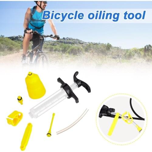 1 Set Bicycle Hydraulic Disc Brake Oil Bleed Kit Tools For SHIMANO, SRAM, Avid, MAGURA Series MTB Road Bike Brake Repair Tool