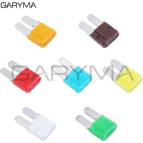 10pcs Micro M2 Long Leg Blade Auto Automotive Fuse Mini M2 Automobile Fuses 5A 7.5A 10A 15A 20A 25A 30A