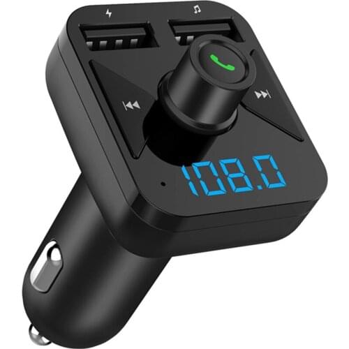 Wireless Bluetooth FM Transmitter MP3 Player Radio Adapter Car Fast USB Charger BT16