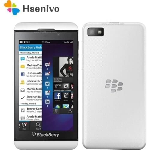100% Original Blackberry Z10 Dual Core 4.2" TouchScreen 2GB RAM 16GB ROM 8MP Camera os STL1003 STL1004 Mobile Phone Refurbished