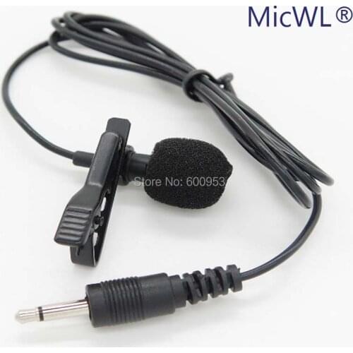 High Quality Lapel Lavalier Condenser Microphone for PC Laptop Camera 3.5mm Jack with foam clip