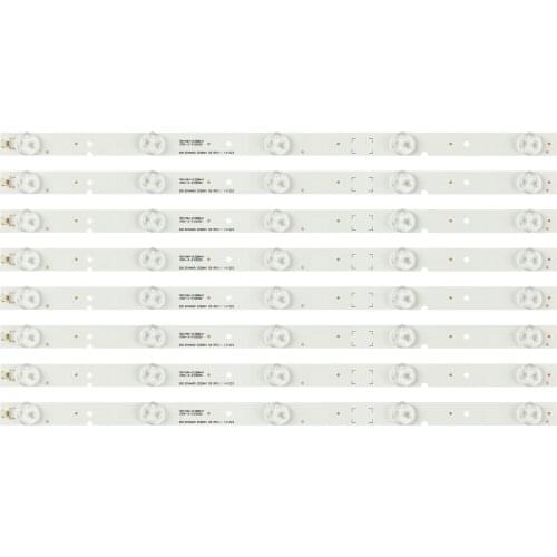 NEW 8PCS 5LED 400mm LED backlight strip For hisense LED39K20JD NS-40D420NA16 SVH390A06 2013CHI400 3228N1 05 REV1.1 REV1.0 141223