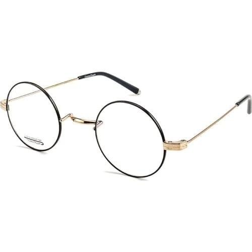 Small Round Glasses Frame Men Women Nerd Eyeglasses Man 45mm Narrow Eyewear Spectacles for Optic Lens