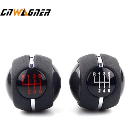 Car Gear Shift Knob Shifter Lever Cover Gaitor Leather Boot For Mini Cooper F55 F56 F54 F60 OEM 7641999 6 Speed Manual accessory