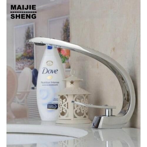 Bathroom waterfall basin faucet high water tap sink mixer tall waterfall basin mixer bathroom faucet