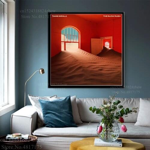Tame Impala Hot Poster Singer Music Album Currents Lonerism The Slow Rush Canvas Painting Wall Art Posters and Prints Home Decor