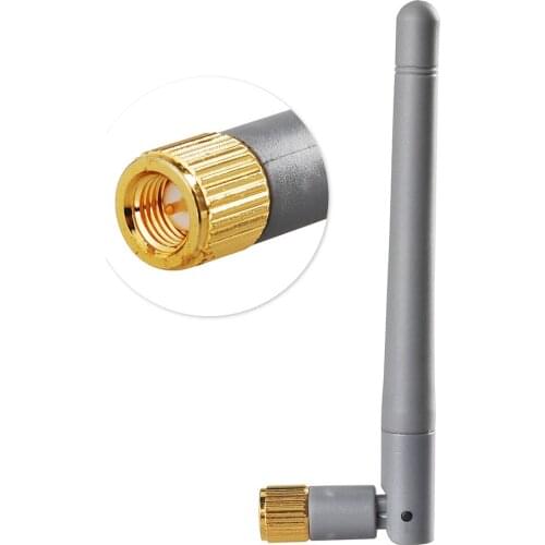 Superbat 900/1800MHz 3dBi Antenna GSM/UMTS/HSPA/CDMA Rubber Antenna Aerial Booster SMA 113mm for Wireless Router WLAN PCI Card