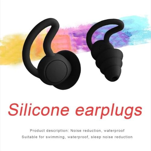 Waterproof Underwater Earphones Student Sleep Silicone Earplugs Noise Reduction Swimming Equipment