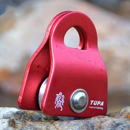 High Quality Aluminum Alloy Pulley For Outdoor Rescue Mountaineering Climbing Rope Down Hill