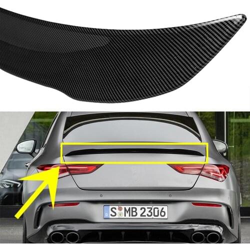 Rear Trunk Spoiler Tail Wing Lip For Mercedes W118 C118 CLA35 CLA180 CLA200 CLA250 CLA45 AMG Line 2019 2020 2021 2022 2023 2024