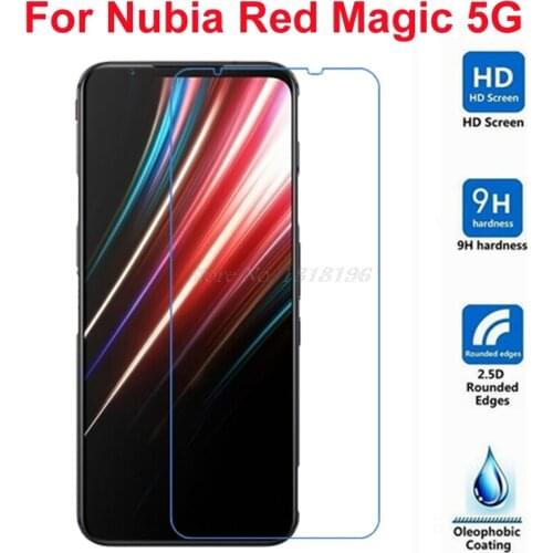 Tempered Glass For ZTE Nubia Red Magic 5G Screen Protector Glass Phone Film For ZTE Nubia Red Magic 5G NX659J Case Glass Cover