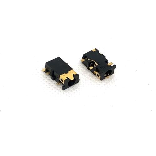 10pcs 3.5mm earphone socket PJ-342 sink 1.4 headless 6p broken plate patch dual channel dual switch speaker audio base