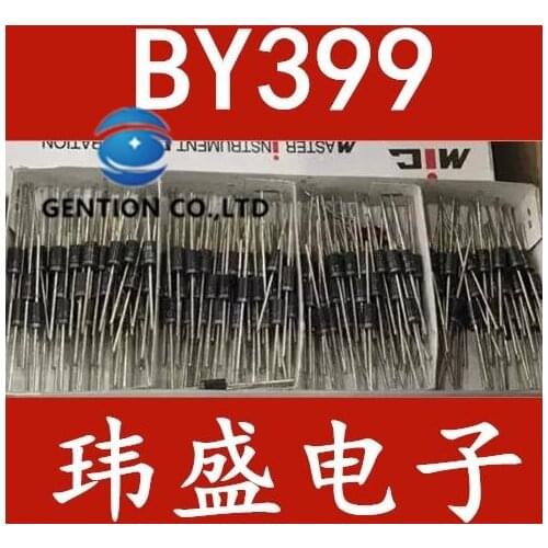 20PCS BY399 DO-27 fast recovery rectifier diode for ultrasonic diode 3a 800v in stock 100% new and original