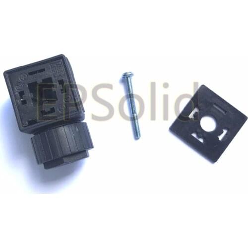 Free Shipping 20PCS/LOT 18mm Connector PLUG DIN43650A with Cable Grand High Quality