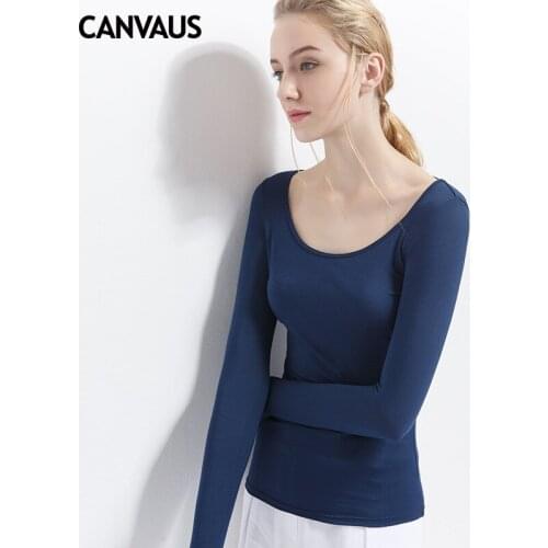 Женские футболки с длинным рукавом CANVAUS China At AliExpress