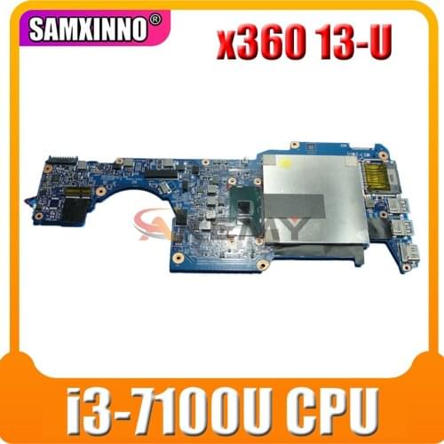 For HP Pavilion X360 M3 13-U Laptop Motherboard 448.07M06.0011 448.07M06.0031 With SR2EU i3-7100U CPU DDR4 100% Tested Fast Ship