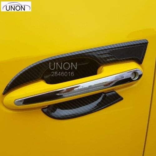 For Toyota RAV4 2019 2020 4Pcs/Set ABS Chrome Outer Door Bowl And Handle Protective Sticker