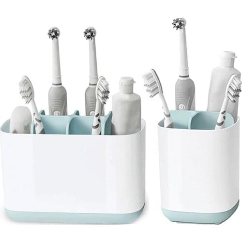 Electric Toothbrush Holder Toothpaste Case StorageTooth Brush Stand for Brushes Bathroom Rack Room Organizer Accessories Tools