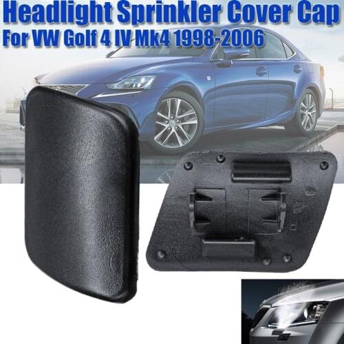 Car Bumper Headlight Washer Nozzle Left/Right Front Cover Cap For VW Golf 4 IV Mk4 1998 1999 2000 2001 2002 2003 2004 2005 2006