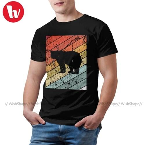 Bear Tshirt Funny Cotton Short Sleeves T Shirt Print Beach T-Shirt Male 5xl
