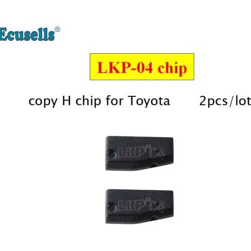 2pcs/lot LKP-04 Ceramic carbon Chip LKP04 Pro copy H 128bit Transponder Chip for Toyota LKP 04 Supported by Tango