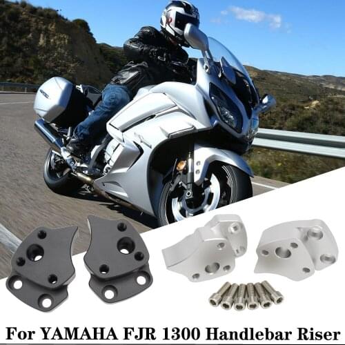 Motorcycle Handlebar Riser Gasket Handlebar Heightening Kit For Yamaha FJR1300 FJR 1300 2001-2005 Handlebar Riser Mounting Clip
