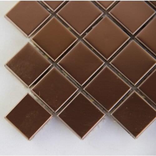 Square gold stainless steel metal mosaic tile kitchen backsplash bathroom shower background decorative indoor floor wallpaper