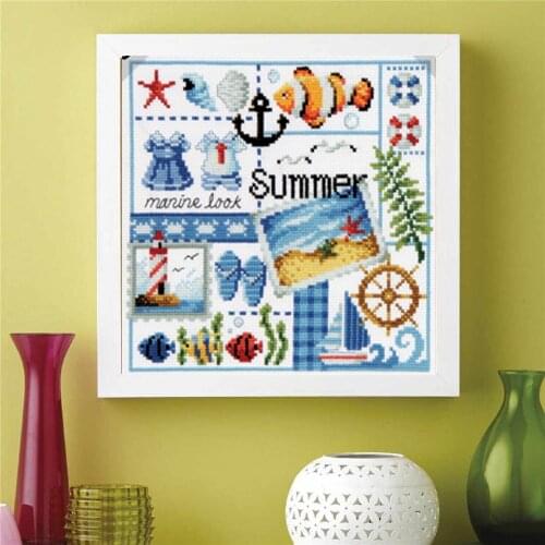 Cross Stitch Set Chinese Cross-stitch Kit Embroidery Needlework Craft Packages Cotton Fabric Floss New Designs Embroidery3147