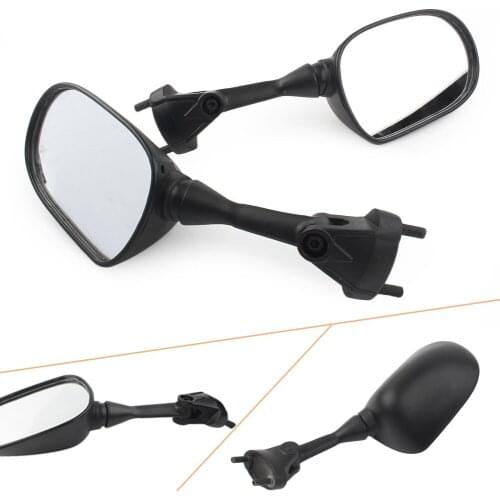 2Pcs Motorcycle Rearview Side Mirrors For Kawasaki Ninja ZX6R ZX636 2005-2008 & ZX10R 2004-2010 Motorbike Rea view Side Mirror
