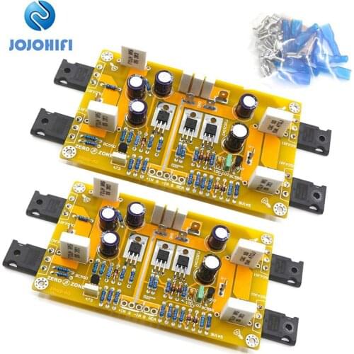One Pair PASS A3 30W+30W Amplifiers Flavor Single-ended Class A Amplifier Finished Board Supports Balanced and Unbalanced Inputs