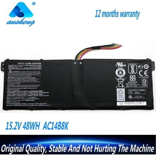 Genuine 48WH AC14B8K Battery For Acer Aspire CB3-111 CB5-311 ES1-511 ES1-512 ES1-520 S1-521 ES1-531ES1-731 E5-771G V3-371 V3-111