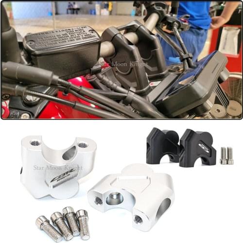 For Honda CB650R CBR650R Handlebar Riser Moves Up Extend Adapter 2019 2020 CB CBR 650R CB650F Handle Bar Riser Clamp Height Back