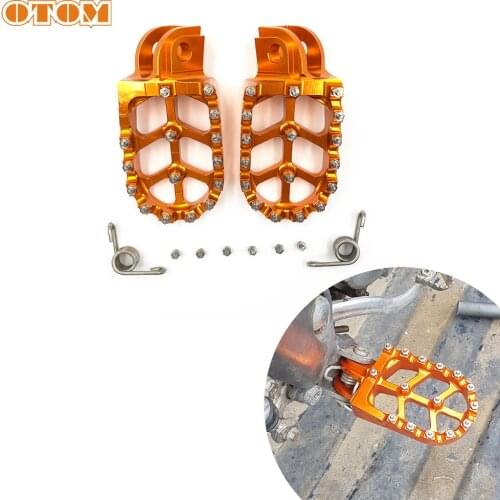 OTOM Foot Pegs FootRest Footpeg Rests Pedals For KTM SX SXF EXC EXCF XC XCW XCFW 65 85 125 150 200 250 300 350 -1290 ADVENTURE