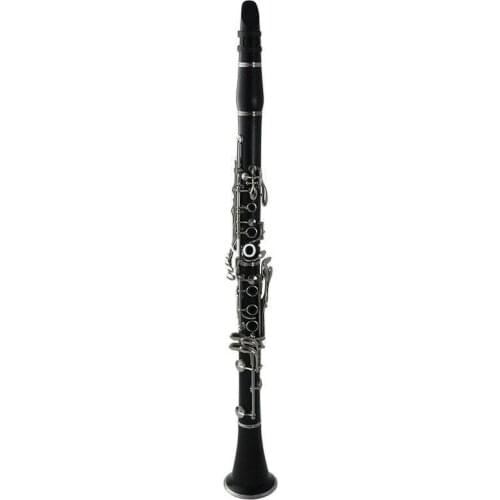 Professional Clarinet Bb Tune Nickel Plated key Ebony Wood or Bakelite Wood Musical instrument With Case Free Shipping