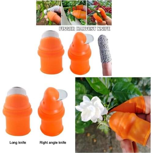Thumb Cutter Separator Finger Tools Picking Device for Garden Harvesting Plant Gardening xqmg Pruning Tools Garden Hand 2021 New