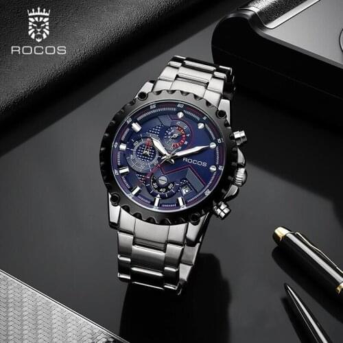 Mens Quartz Watch Rocos China