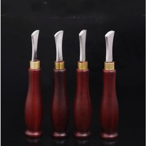 Handle Leather Edge Creaser Leathercraft Marking Edge Decorate Line Tool Stainless Steel Blade Shallow Groove Press Line