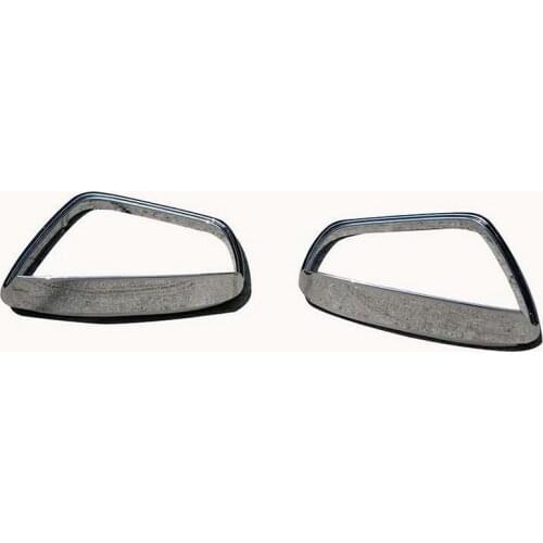 Tonlinker 8 PCS DIY ABS Chrome Outside Door Handle Door Frame Bowl Case Stickers for Chevrolet Cruze 2015 Parts Accessories