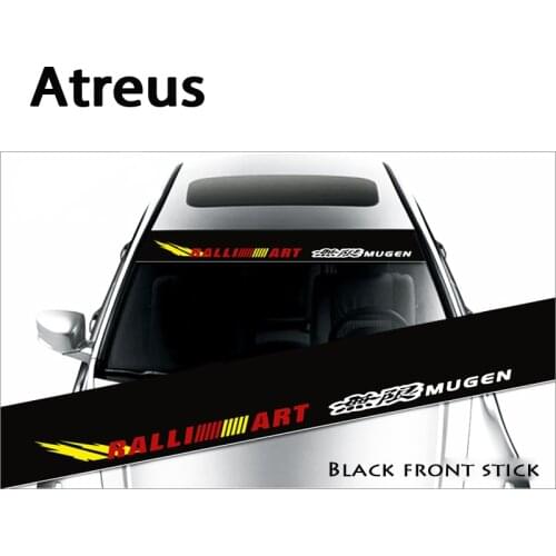 Atreus Waterproof Car Window Front Rear Windshield Stickers For Peugeot 206 308 2008 3008 508 208 Mitsubishi ASX Lancer 10 9