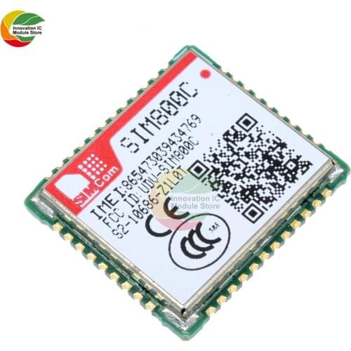 High Performance SIM800C SIMCOM GSM GPRS Module LCC Interface for Arduino