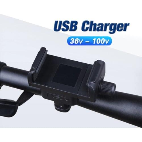 Bike usb charger 5V Charger INPUT 36V Mobile phone cell phone holder bracket OUTPUT 5V 2A HandleBar 5V Charger INPUT 36V - 100V