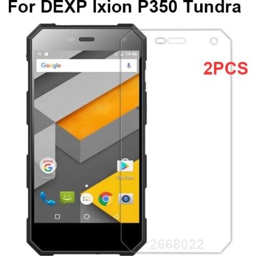 2PCS DEXP Ixion P350 Tundra Glass Tempered Glass For DEXP Ixion P350 Tundra 9H 2.5D Premium Screen Protector Film Phone Cover