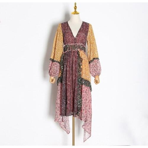 2021/58555 Temperament Sexy Wind Dress