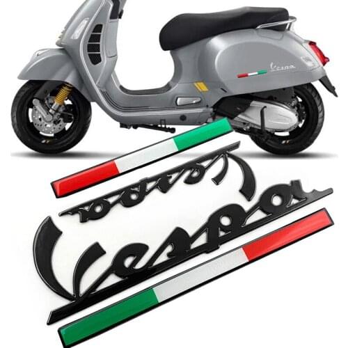 3D Motorcycle Decal Stickers For Vespa Emblem Stickers Decal GTS GTV LX LXV LT PX 50 125 150 250 300ie Sprint Primavera Super