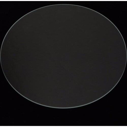 3D Printer Reprap Round Tempered Borosilicate Glass Plate 200x3mm For Heated Bed