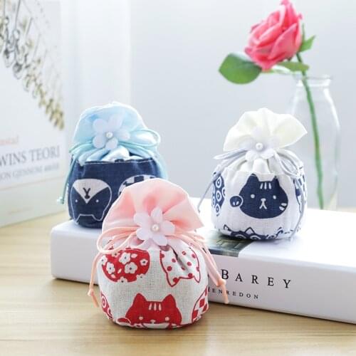 1pcs Fortune Cat Air Freshener Scented Sachets, Natural Fragrance Aroma Aromatic Bag for Wardrobe,Car,Closet,Home Decorate