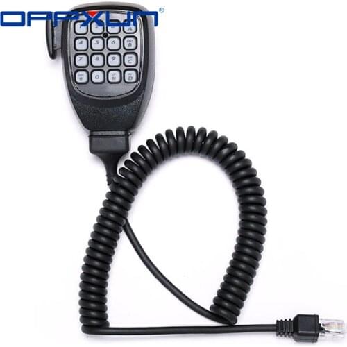 KMC-32 Handfree Speaker Microphone with Keyboards for Kenwood Car Radio TM281,TM481,TM471,TM271,TK868G,TK8108,TK768G Etc 8 Pins