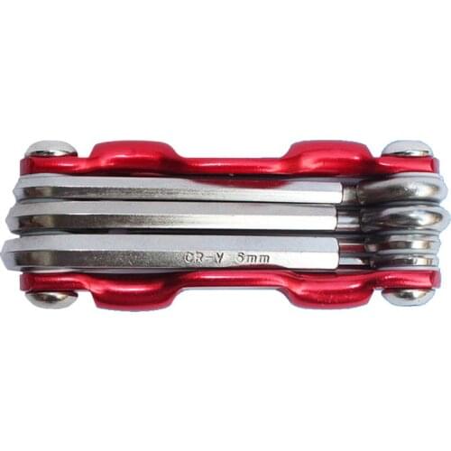 Folding Hex Key set Slotted Phillips Screwdriver set Allen Key Hexagonal Wrench Screwdriver Bicycle Repair Tool Hex Wrench