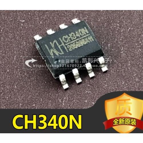 Xinyuan 10PCS/LOT CH330N CN330 SOP-8 USB to serial port chip Built-in crystal oscillator Original authentic Patch